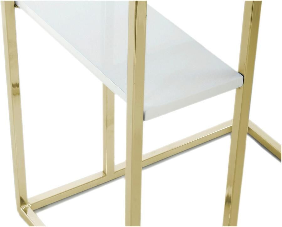 Kayoom Bijzettafel Lucilla 225 bijzettafel in elegante uitstraling in rechthoekige vorm (1 stuk)