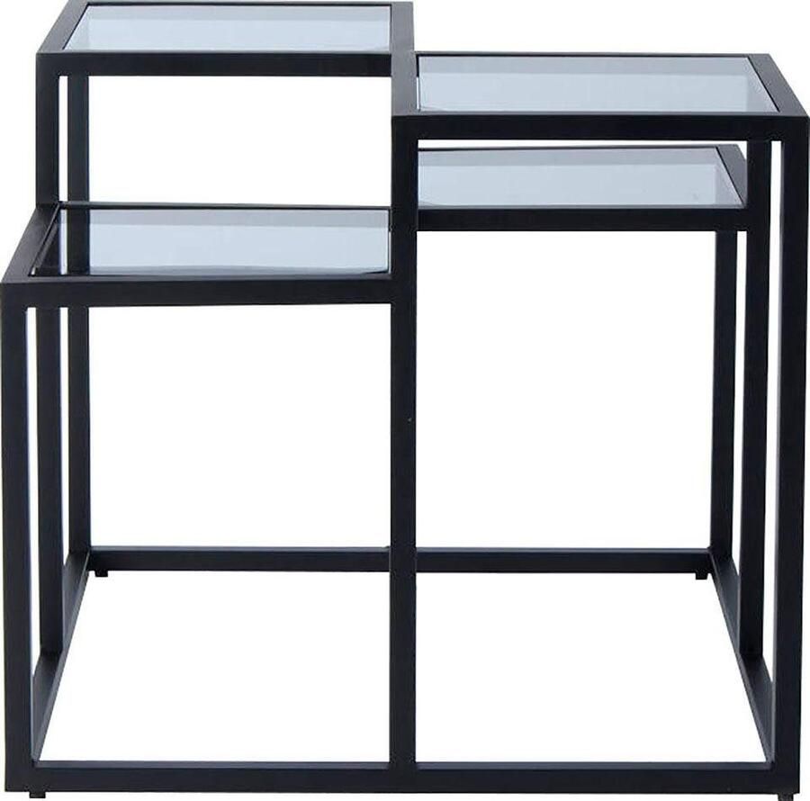 Kayoom Bijzettafel Steps 625 bijzettafel in elegant ontwerp kubusvormig (1 stuk)