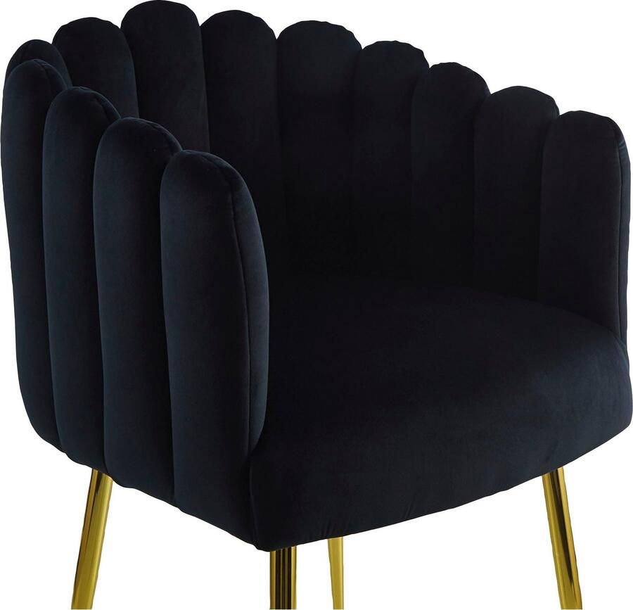 Kayoom Eetkamerstoel Stoel Mucha decoratieve luxe stoel fluweelzachte bekleding aantrekkelijk verkrijgbaar in edele kleuren (1 stuk)