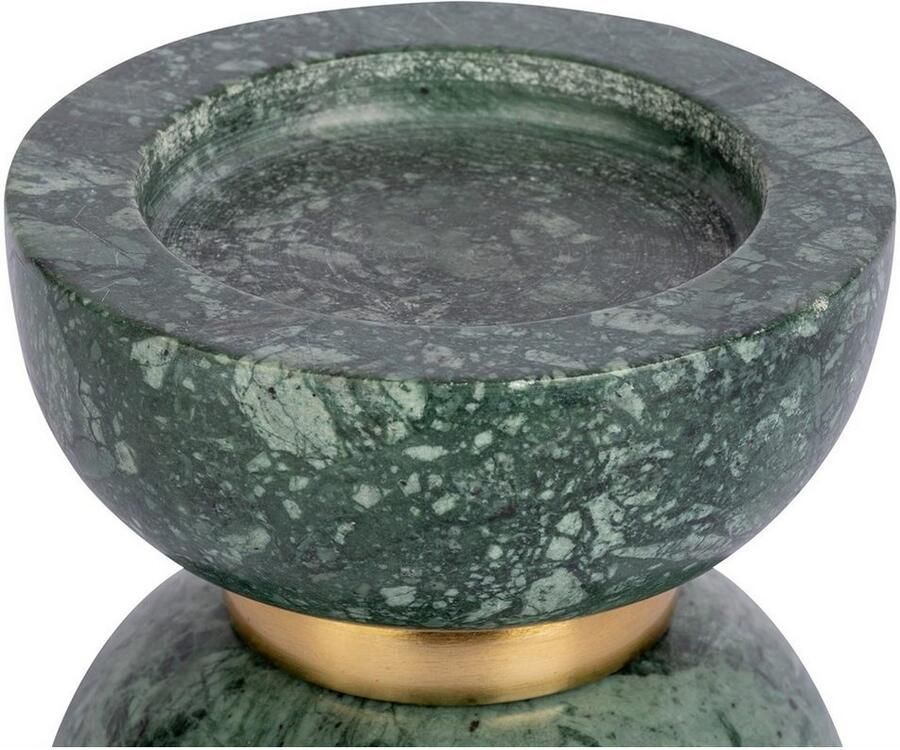 Kayoom Kandelaar Satori 125 Decoratieve kandelaars van marmer met metalen ring