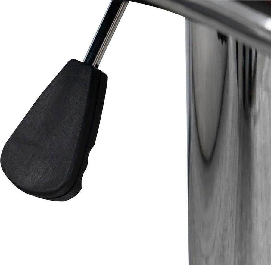 Kayoom Kinderstoel Barkruk Midnight 725 2-delige set in leerlook barkruk onderhoudsvriendelijk in hoogte verstelbaar comfortabel draaibaar (set 2 stuks)