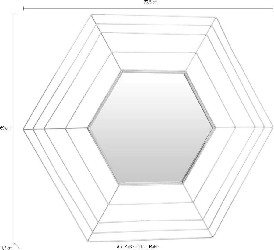 Kayoom Sierspiegel Romeo Wandspiegel