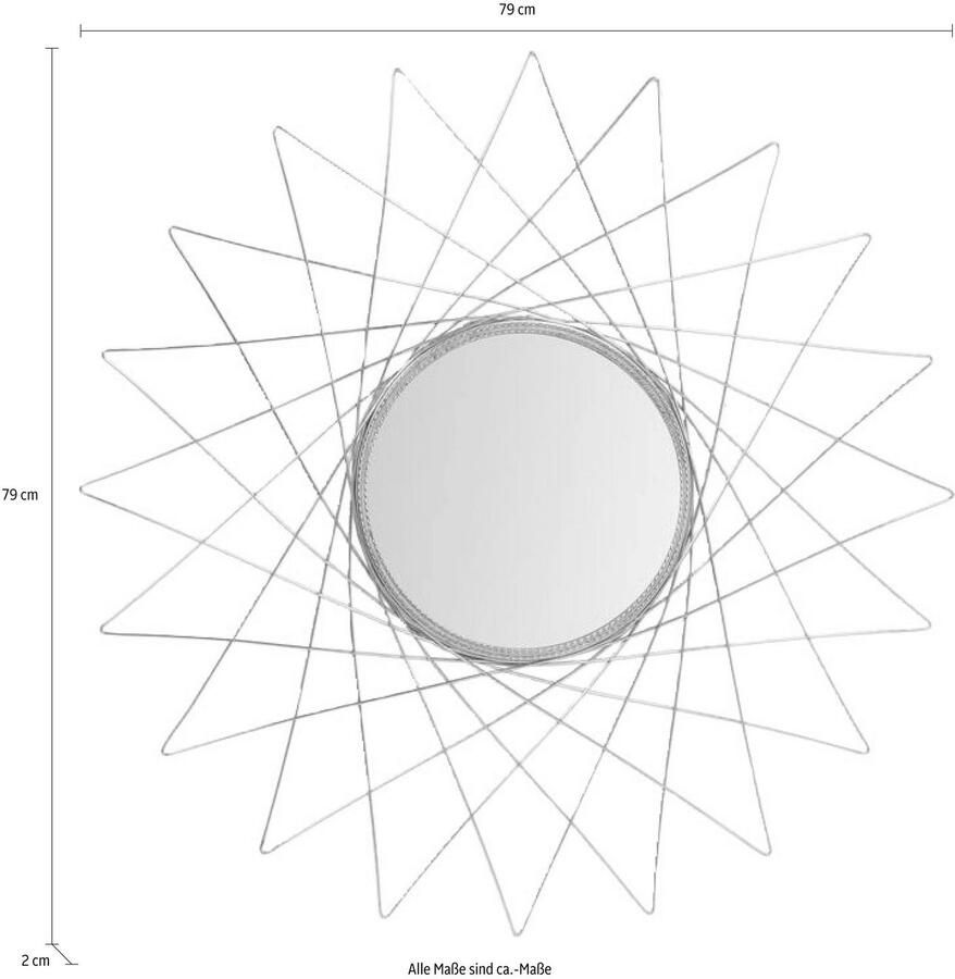 Kayoom Sierspiegel Soprano Wandspiegel
