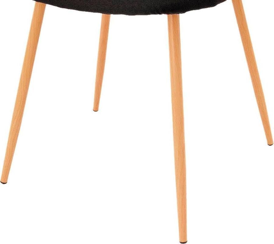 Kayoom Stoel Celina 210 2-pack gestoffeerde stoel zitting van schuim (set 2 stuks)