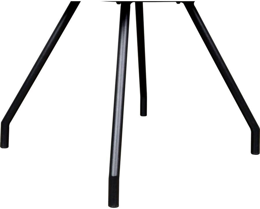 Kayoom Stoel Eaden 225 2-pack fluweelachtige stofbekleding paspel van kunstleer stijlvol onderhoudsvriendelijk eigentijdse kleurstelling fluweelachtige stofbekleding (set 2 stuks)