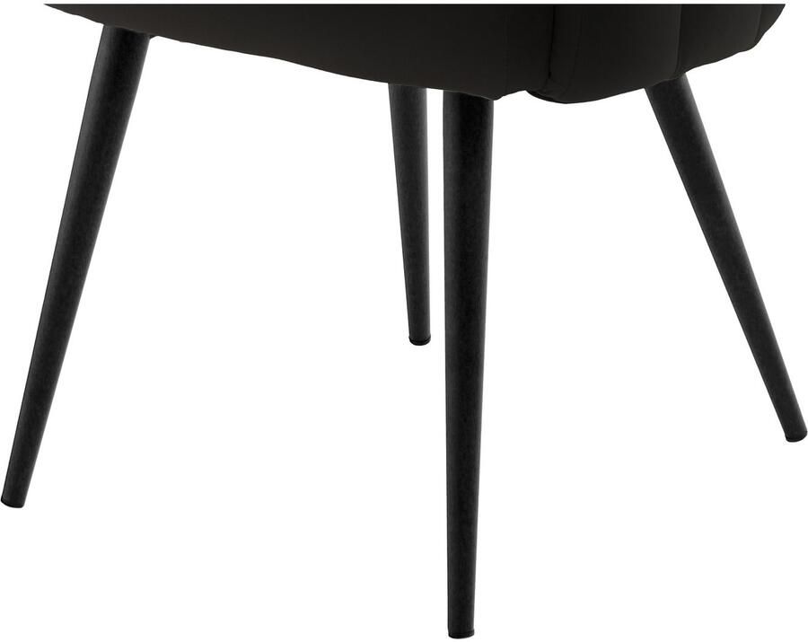 Kayoom Stoel Jeane 625 met fluweelzachte bekleding comfortabel en gezellig fluweelzachte bekleding modern comfortabel en gezellig met fluweelzachte bekleding (1 stuk)