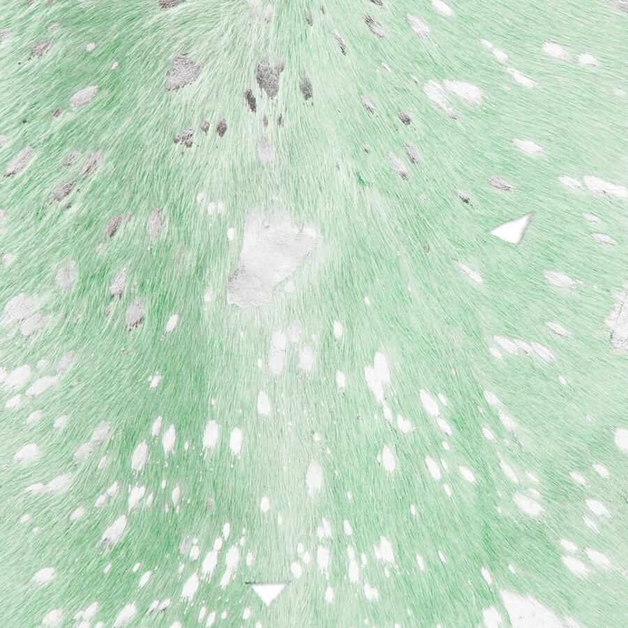 Kayoom Vloerkleed Fly 110 van rundleer stijlvolle luxe accenten geschikt voor vloerverwarming