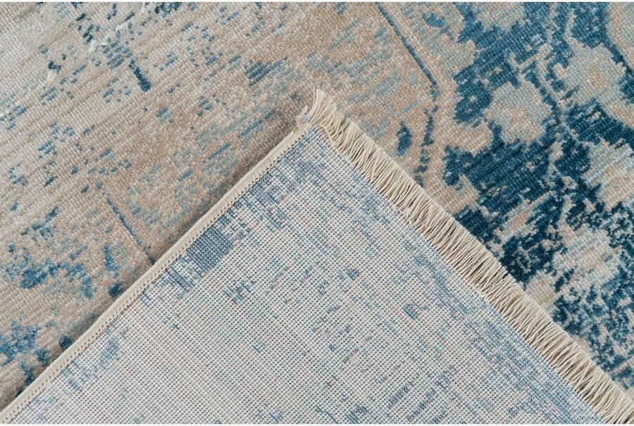 Kayoom Vloerkleed Milan 225 ca. 436.800 punten qm kortpolig tapijt zachte feel hoogwaardig