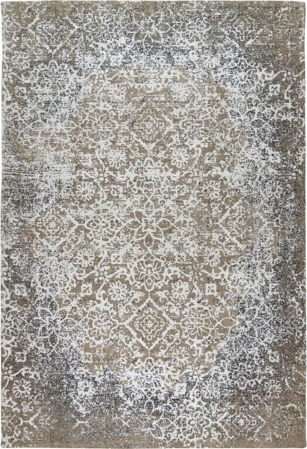 Kayoom Vloerkleed River 160 Jacquard retro- en vintage-ontwerp katoen achterkant