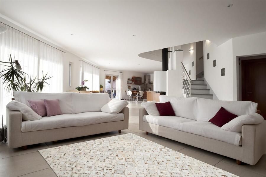 Kayoom Creme Grijs vloerkleed 80x150 cm A-symmetrisch patroon Geruit Modern