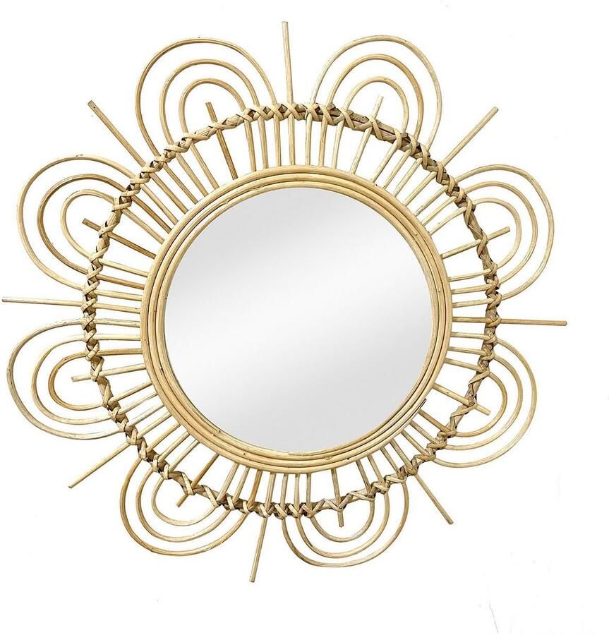 Kayoom Wandspiegel Rotan spiegel Aina 325 (1 stuk)