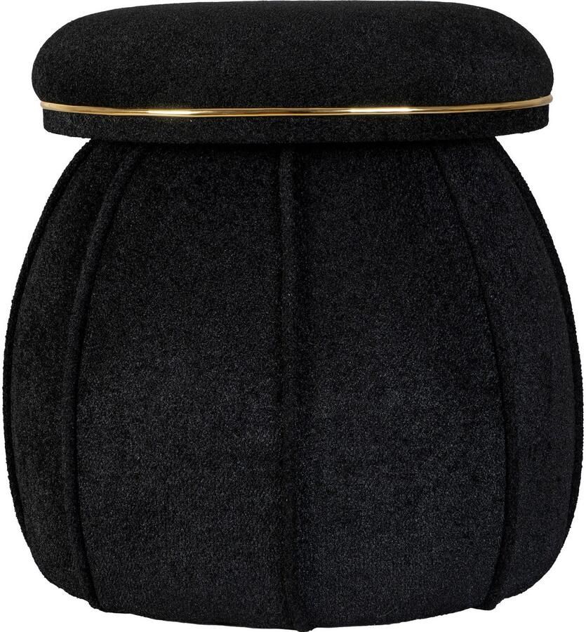 Kayoom Zithocker Kruk Corin extravagante vorm stijlvolle kleuren elegant gestikt voet (1 stuk)