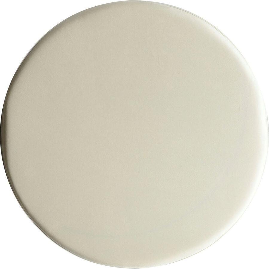 Kayoom Zithocker Kruk Elyse elegante uitstraling door goudkleurige sokkel fluweelzacht van hoge kwaliteit perfect op elkaar afgestemde kleuren (1 stuk)