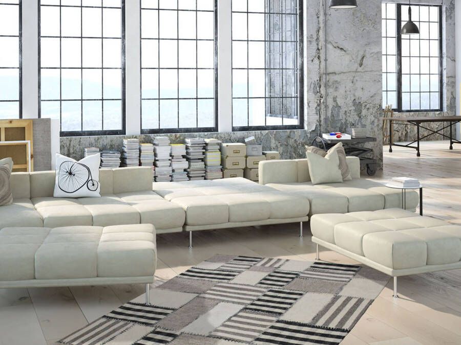 Kayoom Vloerkleed Liana 214 Handgemaakte zijde tapijt uniek stuk met echtheidscertificaat