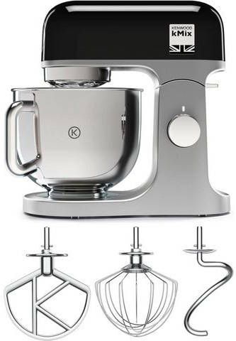 Kenwood Keukenmachine KMix KMX 750BK inclusief 3-delige patisserieset en 5l kom