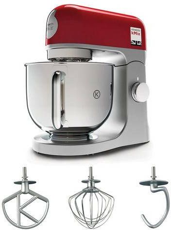 Kenwood Keukenmachine KMix KMX 750RD inclusief 3-delige patisserieset