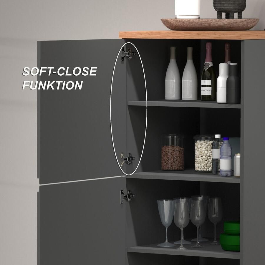 Kochstation Provisiekast KS-Sole huishoudkast opbergkast keukenkast