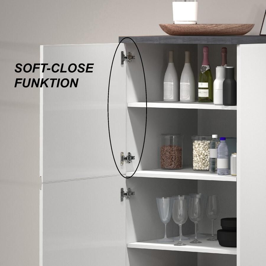 Kochstation Provisiekast KS-Sole huishoudkast opbergkast keukenkast