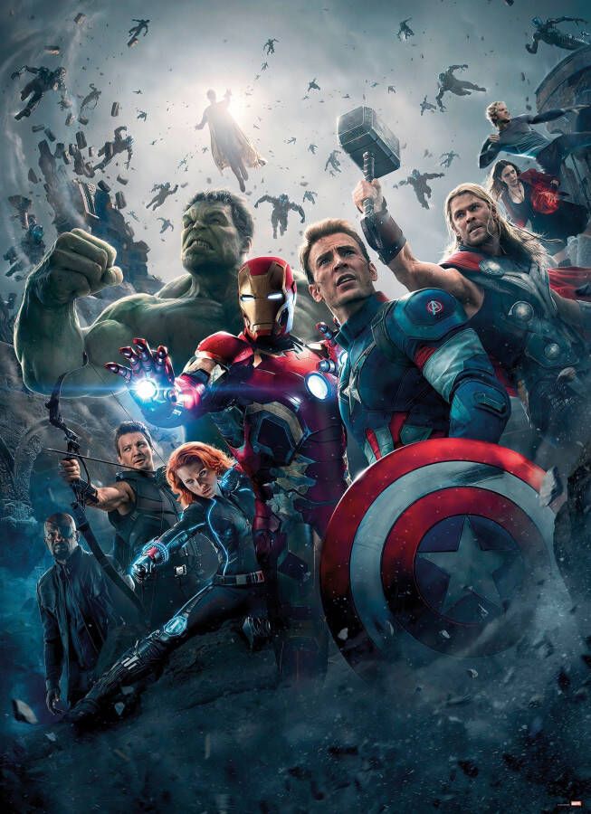 Komar Fotobehang Avengers Age of Ultron Movie Poster (1 stuk)