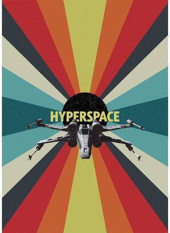 Komar Star Wars Hyperspace Vlies Fotobehang 200x280cm 4 Banen online kopen
