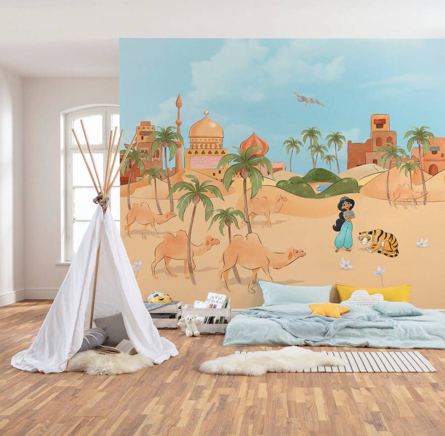 Komar Fotobehang Digitale print vlies Make a wish Jasmin Afmeting 300 x 250 cm (1 stuk)