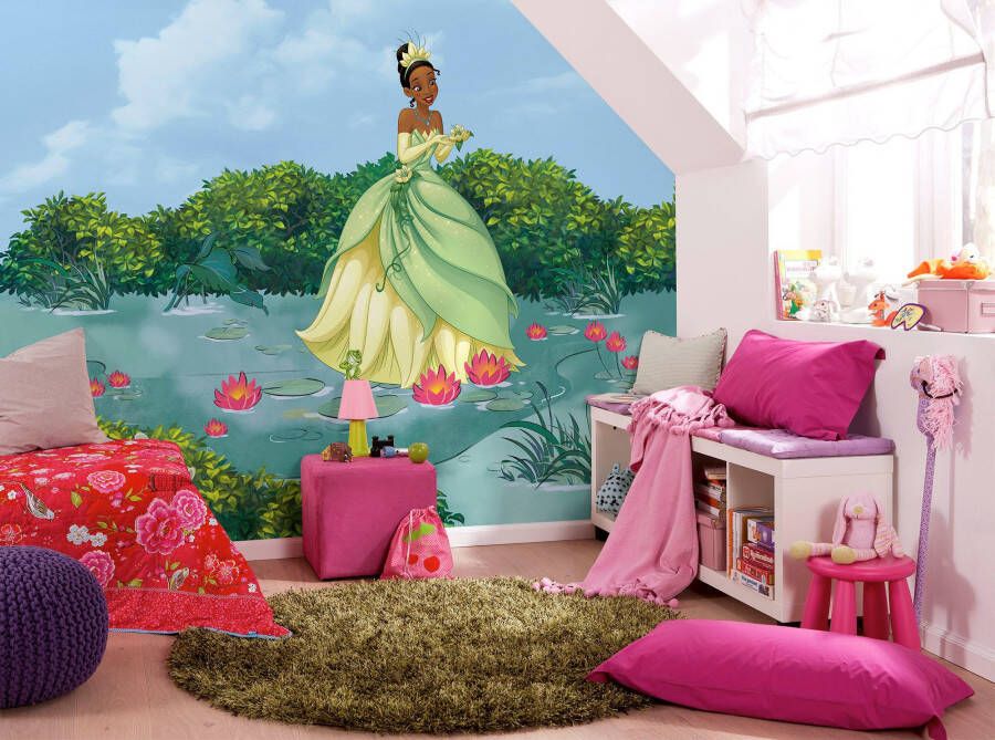 Komar Fotobehang Vlies fotobehang Tiana Lucky Pond grootte 300 x 250 cm (1 stuk)