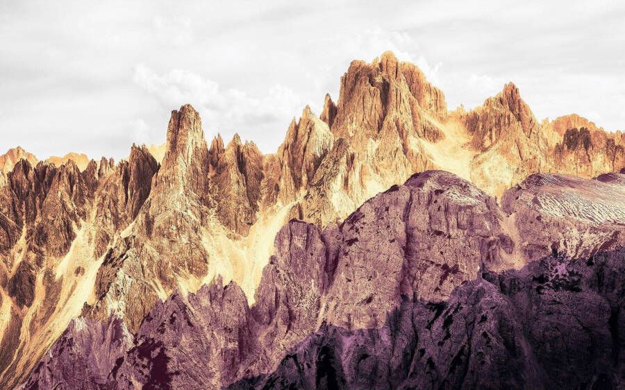 Komar Peaks Color Vlies Fotobehang 400x250cm 4-banen
