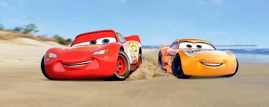 Komar Vliesbehang Cars3 beach (1 stuk)