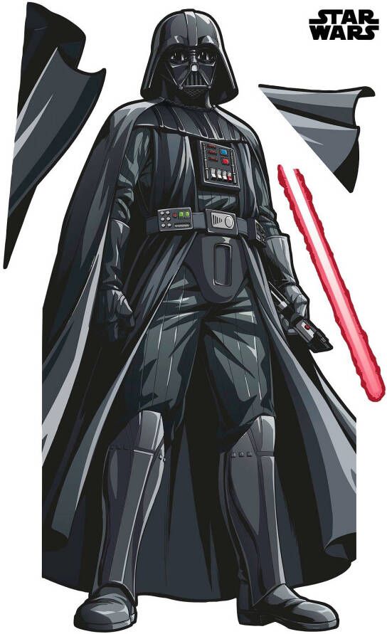 Komar Vliesbehang Star Wars XXL Darth Vader 127 x 200 cm (breedte x hoogte) zelfklevend vlies (1 stuk)