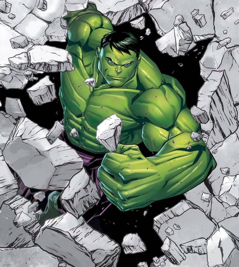 Komar Vliesbehang vlies-fotobehang Hulk Breaker 250 x 280 cm (breedte x hoogte)