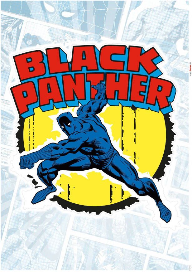 Komar Wandfolie Black Panther Comic Classic (1 stuk)