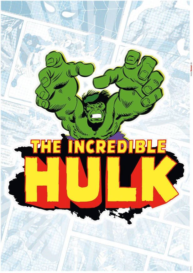 Komar Wandfolie Hulk Comic Classic (1 stuk)