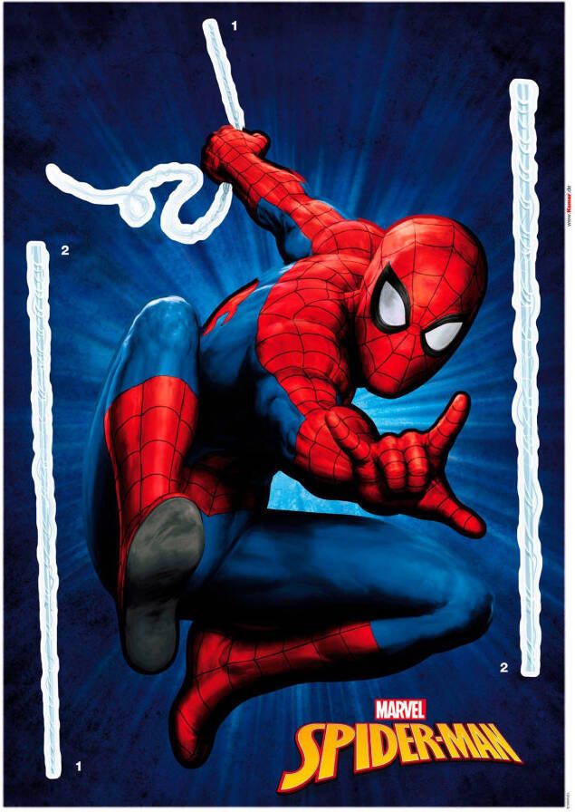 Komar Wandfolie Spiderman (3 stuks)