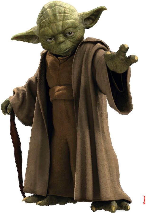 Komar Wandfolie Star Wars Yoda grootte 100 x 70 cm (1 stuk)