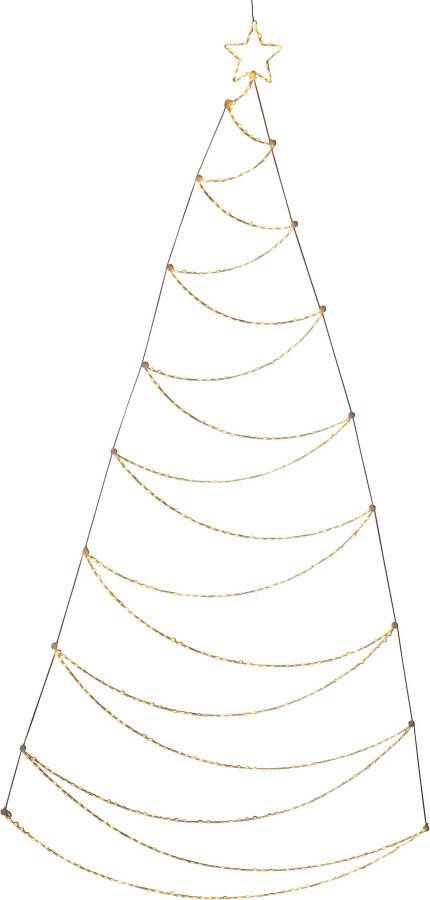 KONSTSMIDE Decoratieve ledverlichting LED metalen kerstboom wit 567 amberkleurige diodes (1 stuk)