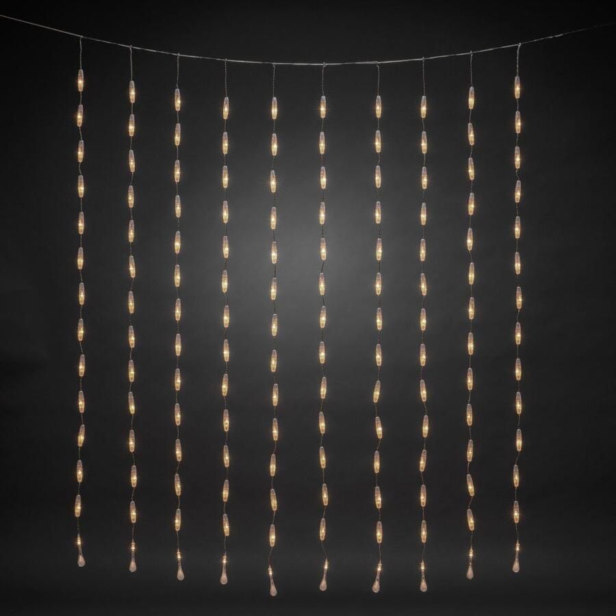 KONSTSMIDE Led-lichtgordijn Kerstversiering buiten