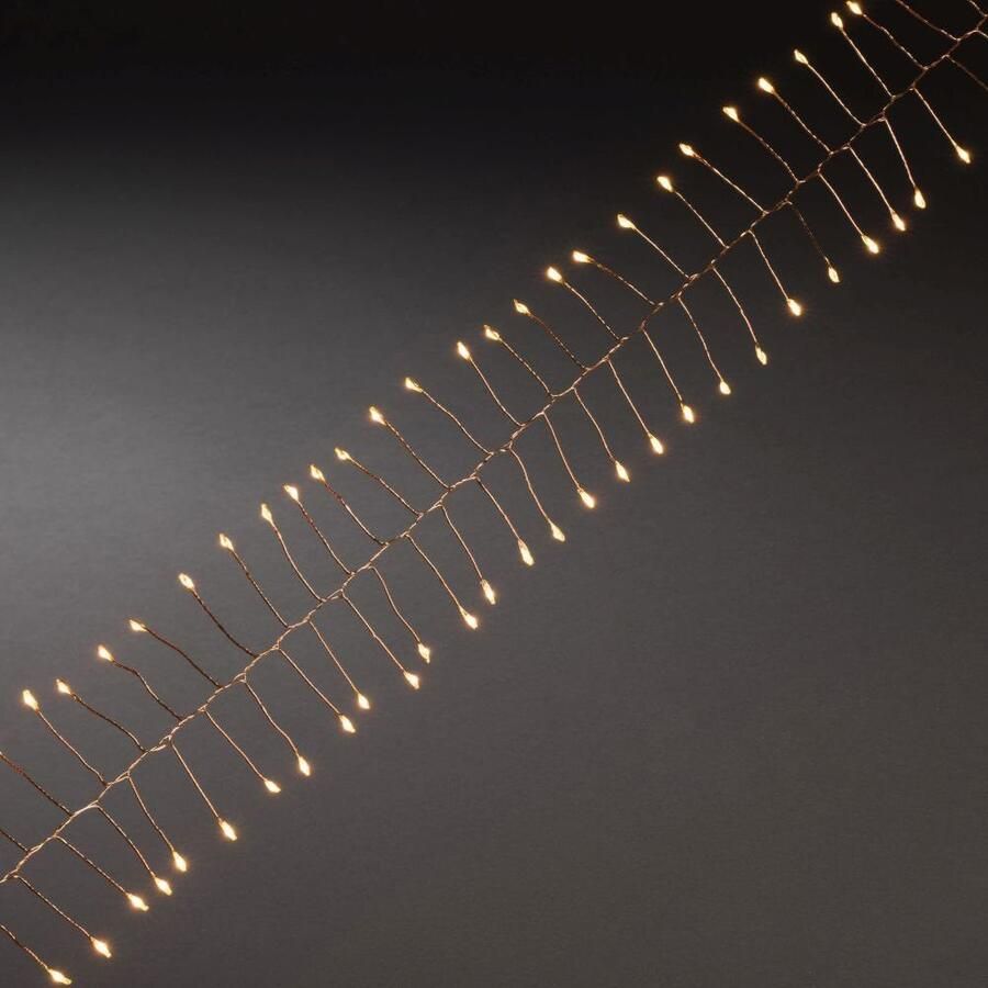 KONSTSMIDE Led-lichtsnoer Kerst versiering 200 amberkleurige diodes