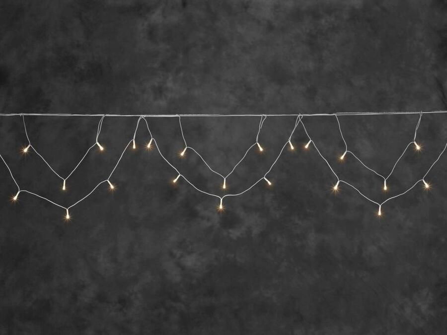 KONSTSMIDE Led-lichtsnoer Kerstversiering buiten boogvorm 200 amberkleurige dioden