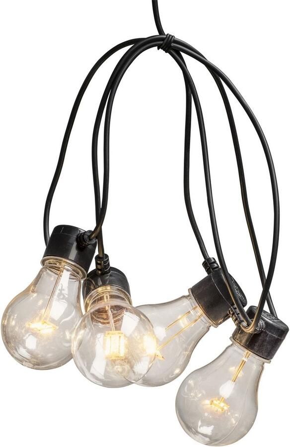 KONSTSMIDE Led-lichtsnoer Kerstversiering buiten Led biertuinverlichting 20 heldere lampen 160 amberkleurige dioden (1 stuk) - Foto 4