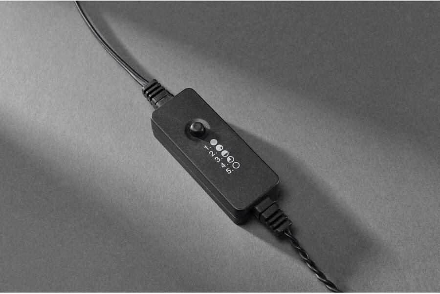 KONSTSMIDE Led-lichtsnoer Micro-ledlichtsnoer dubbel geïsoleerd bekleed 80 warmwitte dioden (1 stuk)