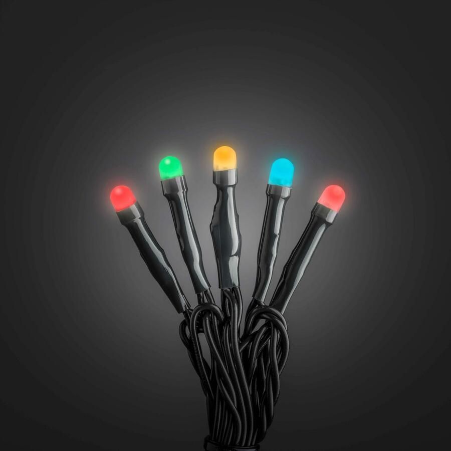 KONSTSMIDE Led-lichtsnoer Micro ledlichtsnoer frozen 80 gekleurde dioden (1 stuk)