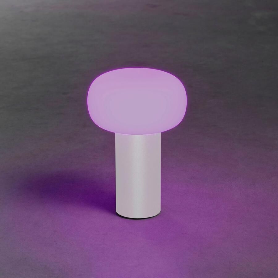 KONSTSMIDE Led-tafellamp Antibes USB-tafellamp 2700 3000 4000K+RGB dimbaar (2 stuks)