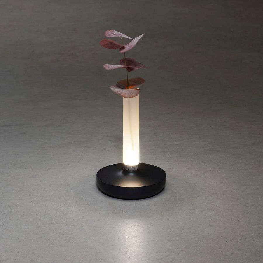 KONSTSMIDE Led-tafellamp Biarritz USB-tafellamp 1800 2700 4000K dimbaar (2 stuks)