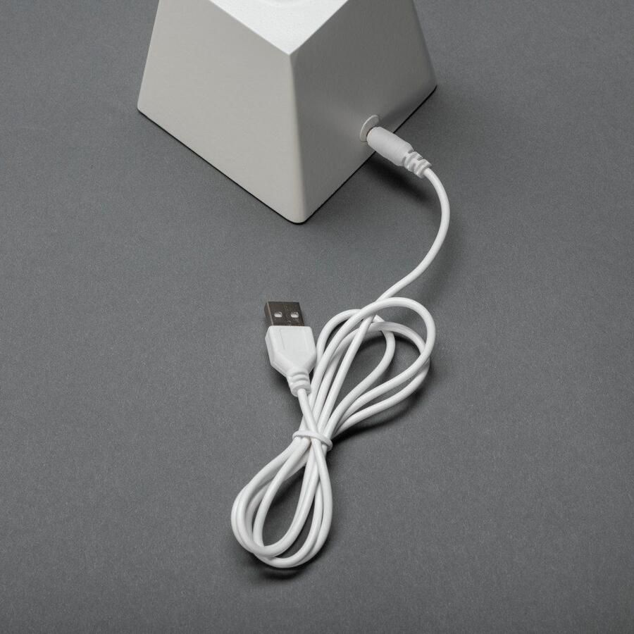 KONSTSMIDE Led-tafellamp Cadeau kerstversiering met 6-uurs timer 1 amberkleurige diode (1 stuk)