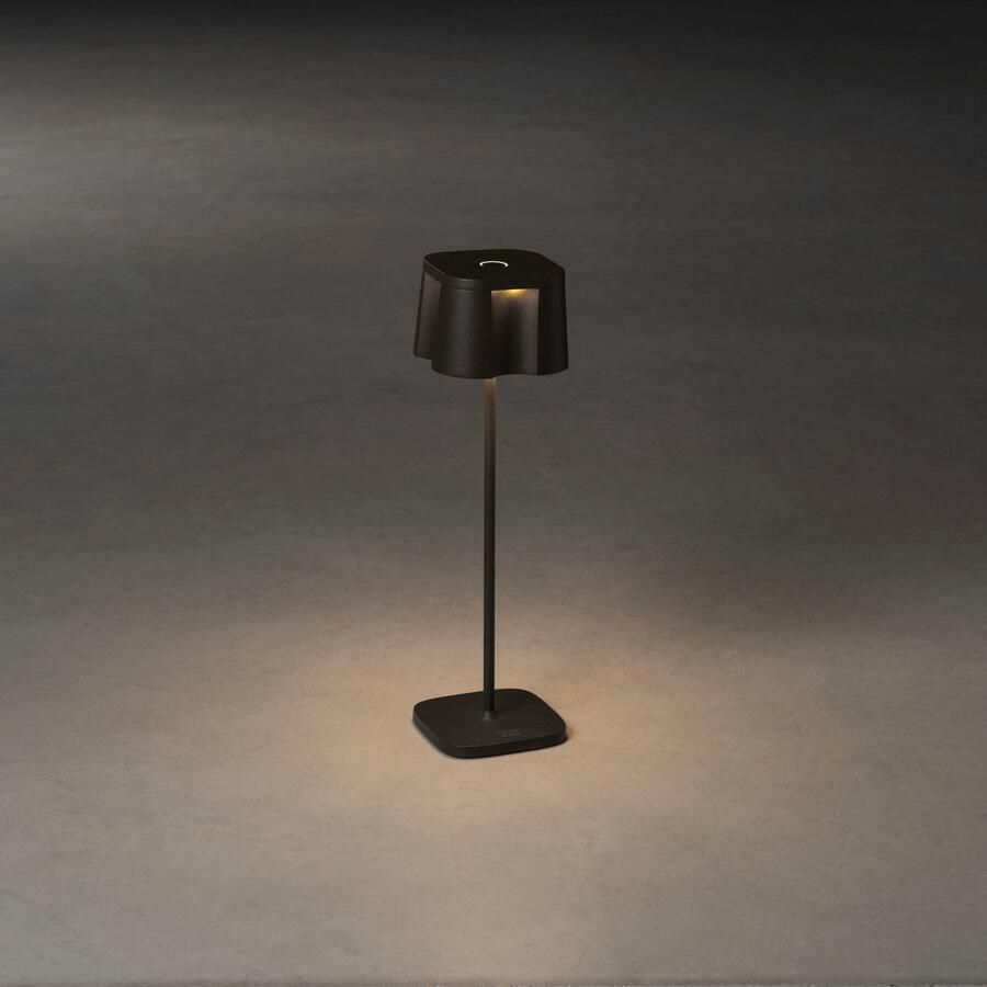 KONSTSMIDE Led-tafellamp NICE Mooie LED USB-tafellamp kleurtemperatuur dimbaar (2 stuks)