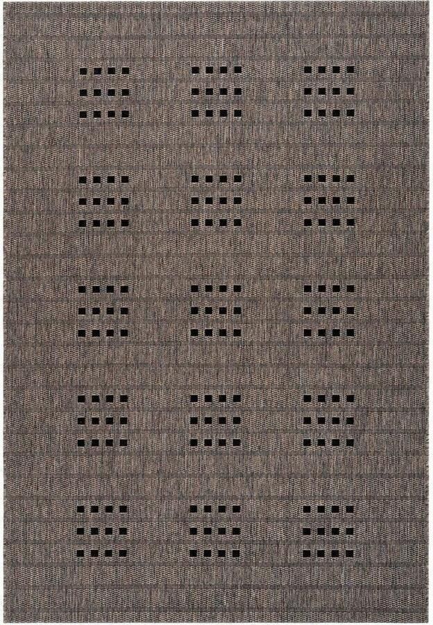 Lalee Vaderdag tip! Sunset Vloerkleed Outdoor Buitengebruik Sisal look Flatwave gestipt kleed Tapijt Karpet 200x290 Taupe