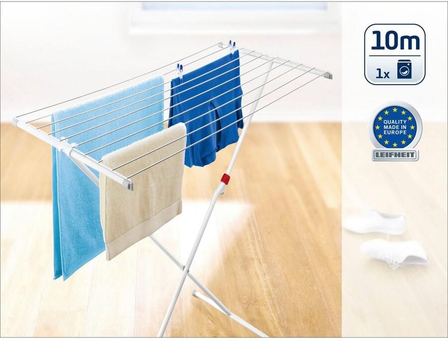 Leifheit droogrek Classic 100 Easy 10 m drooglengte - Foto 2