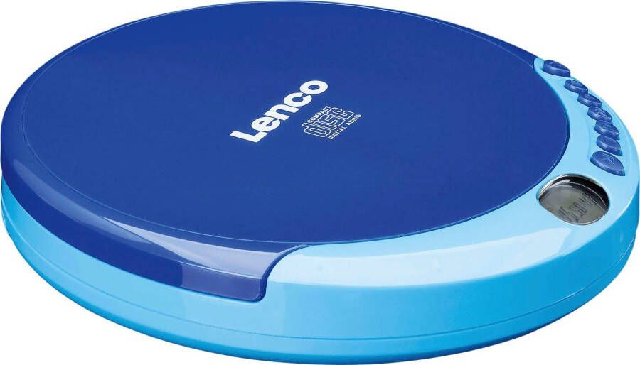 Lenco Portable CD speler met oplaadfunctie Blauw