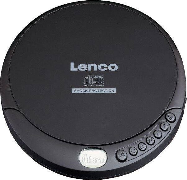 Lenco Portable CD-speler met anti-shock Zwart