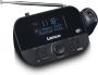 Lenco CR 615BK DAB+ en FM Radio met tijd projectie Dubbel alarm en Snooze functie Zwart - Thumbnail 2